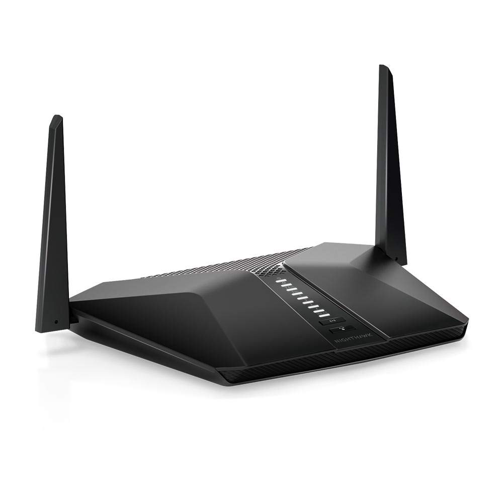 NETGEAR Nighthawk AX4 4-Stream Wifi 6 Router (RAX40) - AX3000 Wireless Speed (up to 3Gbps) | Coverage for Small-to-Medium Homes | 4 x 1G Ethernet and 1 x 3.0 USB Ports