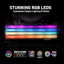 GeIL ORION RGB DDR4 RAM, 16GB (8GBx2) 3200MHz 1.35V