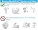 Maymom Pump Valves Compatible with Philips Avent ISIS Breast Pumps; Duckbills to Replace Philips Avent Valves (aka Avent Duckbills, Philips Valves or Avent ISIS Valves); Not for Comfort Pump. 4 PC;