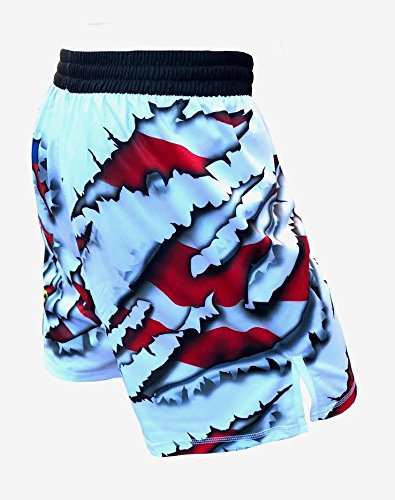 USA Ultimate Eagle Fight Shorts Youths & Mens (Adult L: Waist- 34"-36")
