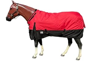 Rugged Ride 600 Denier Waterproof Turnout Sheet with Adjustable Neck