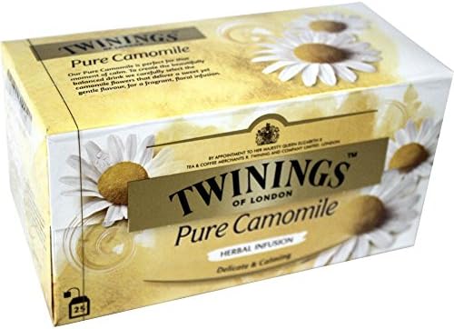 Twinings Infusion Tea Bags Individually-wrapped Camomile Ref A00809 [Pack 20]: Amazon.es: Alimentación y bebidas