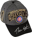 Theo Epstein Chicago Cubs 2016 MLB World Series Champions Autographed New Era Locker Room Cap - Fanatics Authentic Certified