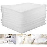100 Pack Packing Foam Sheets for Moving Supplies 10"x10", Cushion Foam Wrap Sheets for Packing Dishes, Shipping, Glass, China