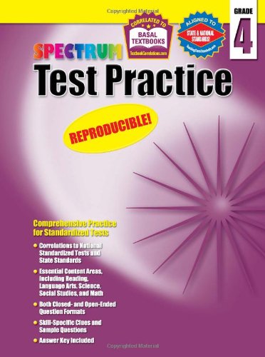 Carson dellosa book spect test practice g-4 lm011174 (609746111744)