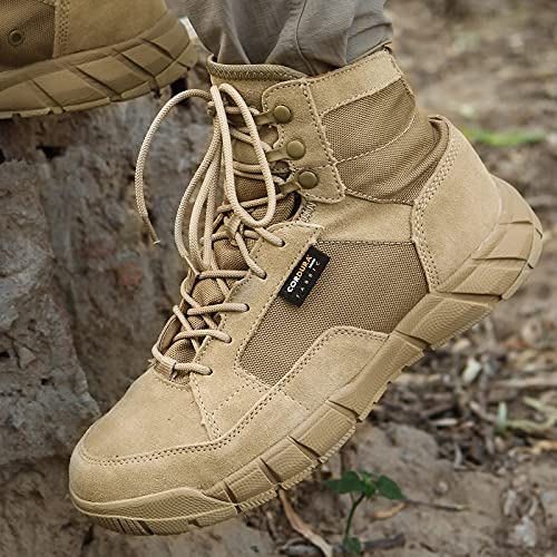 ANTARCTICA Men's Lightweight Military Boots 6 Inches Tactical Boots for