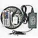 econoLED 5m 16.4ft RGB Color Changing SMD 5050 Led Strip Lighting Kit, 300leds SMD 5050 Waterproof Flexible Led Strip Lights Kit, with 44keys Remote & 12v 5a 60w Power Adapter