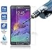 TANTEK [3-Pack Screen Protector for Samsung Galaxy Note 4,Tempered Glass Film,Ultra Clear,Anti Scratch,Bubble Free,Case Friendly