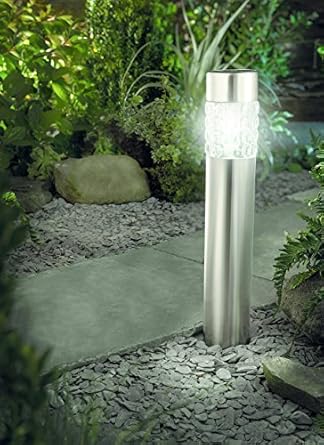Tourwell Vertrieb Solarleuchte Mit Bewegungsmelder Solar Gartenleuchte Glas Edelstahl 56 Cm Gartenleuchte Solar Mit Bewegunsmelder Und 4 Super Brite Led Amazon De Beleuchtung