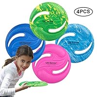 US Sense Ultimate Disc Game for Kids Boys Toys Frisbee Flying Disc Golf 4 Pack Outdoor Games