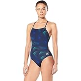 Speedo Women's Swimsuit One Piece Endurance The One Printed Team Colors