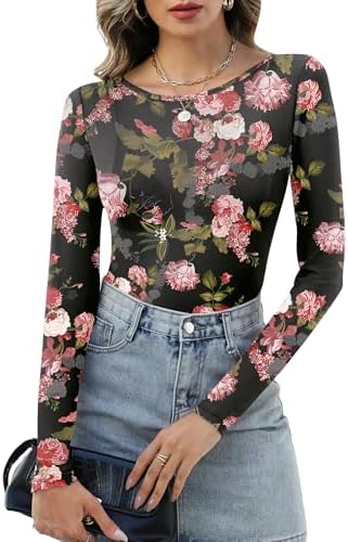 lace top for under dress Elegant Sheer Lace Top for Under Dresses Bridal Undergarment Women's Club Party Blouse Long Sleeve See Through Tops Black at Amazon Women's Clothing store