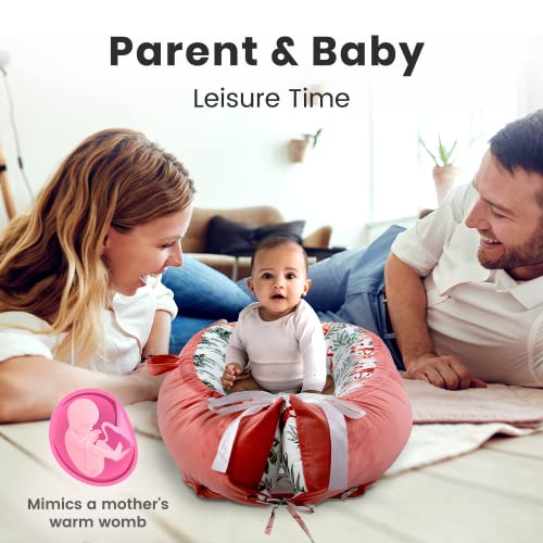 Pillani Baby Lounger for Newborn Newborn Lounger for 012 Months, Breathable & Portable Infant