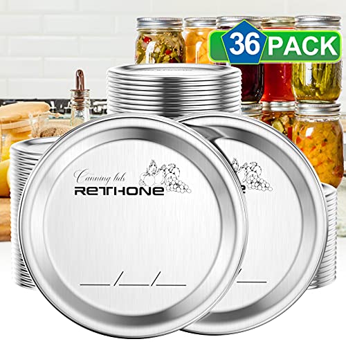 36count Canning Lids Regular Mouth for Ball,Kerr Jars ,Leak proof