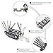GoTravel2 Mini Bike Repair Tools Kits - 16 in 1 Bicycle Essential Multi tools Set, Portable Bike Kit Repair Set, Bike Tool Bicycle Repair Kit Bicycle Tools Tire Patch Levers for Bicycles (kit)