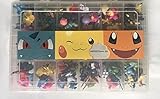 144 Pcs Pokemon Action Figures Toys Set in A Storage Case