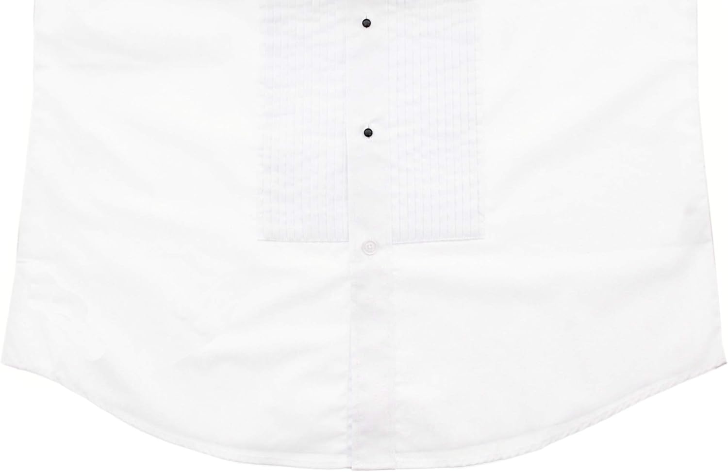 Milani Men's Tuxedo Shirt with French Cuffs and Bow Tie 15.5" Neck 34/35 Sleeve White at  Men’s Clothing store
