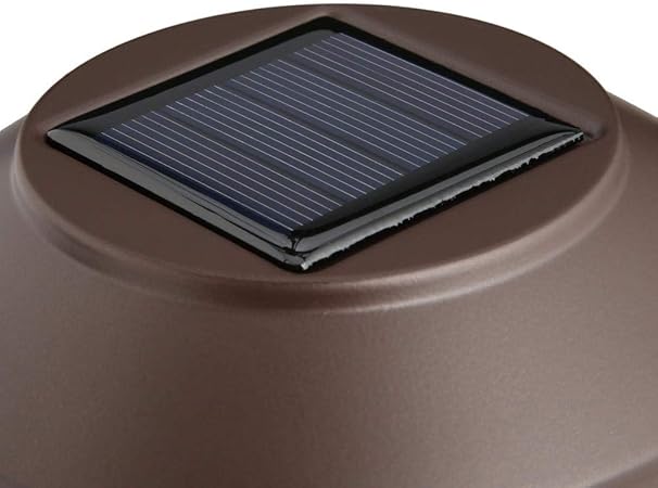 Padverlichting Tuin En Terras Metal Glass Landscape Light 3000k 10 Lumens Solar Bronze Outdoor Integrated Led Gamestingr Com