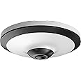 Dahua IPC-EW5541-AS 5MP Panoramic WizMind AI Network PoE IP Fisheye Camera 360° Surveillance, 1.4mm 120db WDR Max IR 33FT VCA Micro-SD Audio Built-in Mic Heat Map BLC HLC ROI 3D DNR ROI (OEM No Logo)