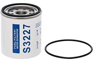 S3227 Fuel Filter Water Separator, for for Outboard Motor Marine Engine, Replaces 18-7948 35-37810 17670-ZW1-801AH 35-8M01462