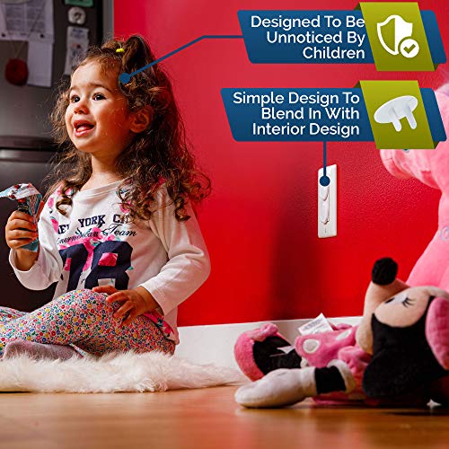 Outlet Covers Baby Proofing (50 Pack) By Wappa Baby Safe & Secure