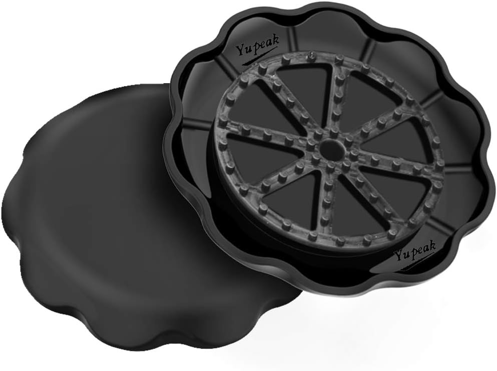 Furniture Sliders for Carpet，Yupeak Green Silicone