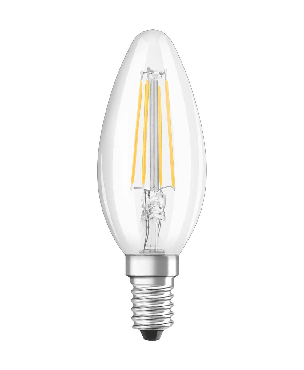 Osram LED Light Bulb | E14 | Cool White 4000 K 4 W LED Retrofit Classic B 40 W Replacement Light Bulb