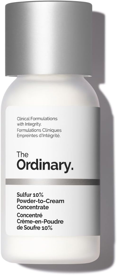 The Ordinary Sulfur 10% Powder-to-Cream Concentrate 5g - Blemish-Prone Skin