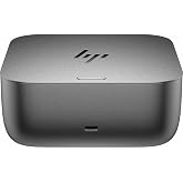 HP Thunderbolt 4 Ultra 280W G6 Dock - for Notebook, Desktop PC - Charging Capability - 330 W - Thunderbolt 4-4 Displays Supported - 8 x USB Ports - 5 x USB Type-A Ports - Type-A - 5 -C - -C - 1 RJ-4