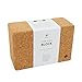 Set of 2 Yoga Blocks, Natural, Sturdy Yoga Prop, Cork, Large by Kurma