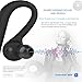 [Updated Ver.] STERIO True Wireless Bluetooth Earbuds V4.2 Wireless Bluetooth Headsets IPX5 Sweatproof Stereo Bluetooth Headphones with Mic for iOS and Android Devices(Apple, Samsung, LG, HTC, Google)