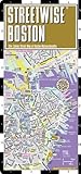 Front cover for the book Streetwise Boston Map - Laminated City Center Street Map of Boston, Massachusetts - Folding pocket size travel map with MBTA subway map & trolley lines by Michael Brown