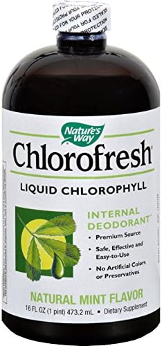 2Pack! Nature's Way Chlorofresh Liquid Chlorophyll Natural Mint - 16 fl oz