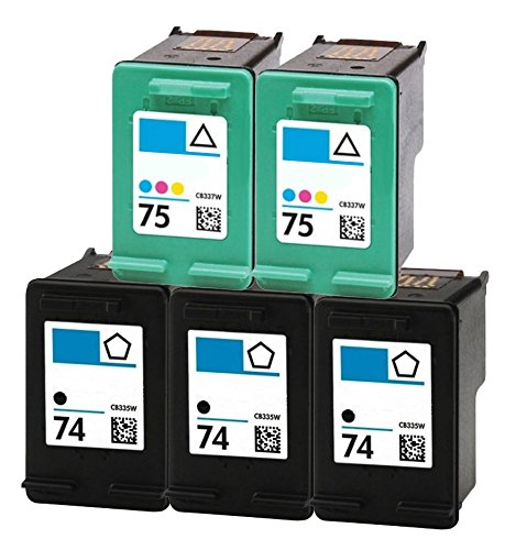 Buy OCProducts Refilled HP 74 75 Ink 