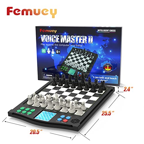 Electronic Chess Set, Board Game, Computer Chess Game, Chess Set Board