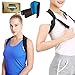 Back Posture Corrector for Women & Men + Double Detachable Pads - Effective and Comfortable Posture Brace for Slouching & Hunching - Discreet Design - Clavicle Support Brace for Slouching (28