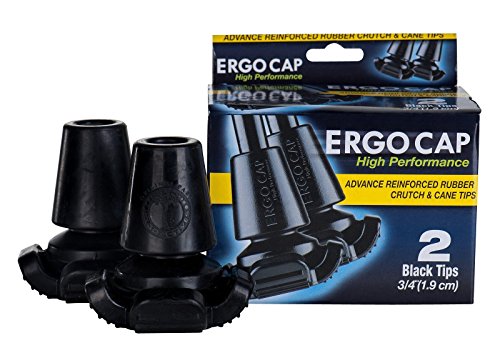Ergocap® High Performance Crutch Rubber Tip (Universal-2 Crutch Tips) - Thumbnail 2