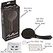 High Flow Handheld Shower Head - Great Water Pressure In Hand Held Showerhead - Indoor And Outdoor Modern Bath Spa Fixture - Aqua Elegante - Oil-Rubbed Bronze