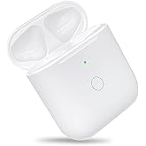 Aramola Compatible for AirPods 1 and 2 Gen Wireless Airpod Charging Case, Airpod Case Replacement Charger Pairing&Sync Button(No Earbuds)