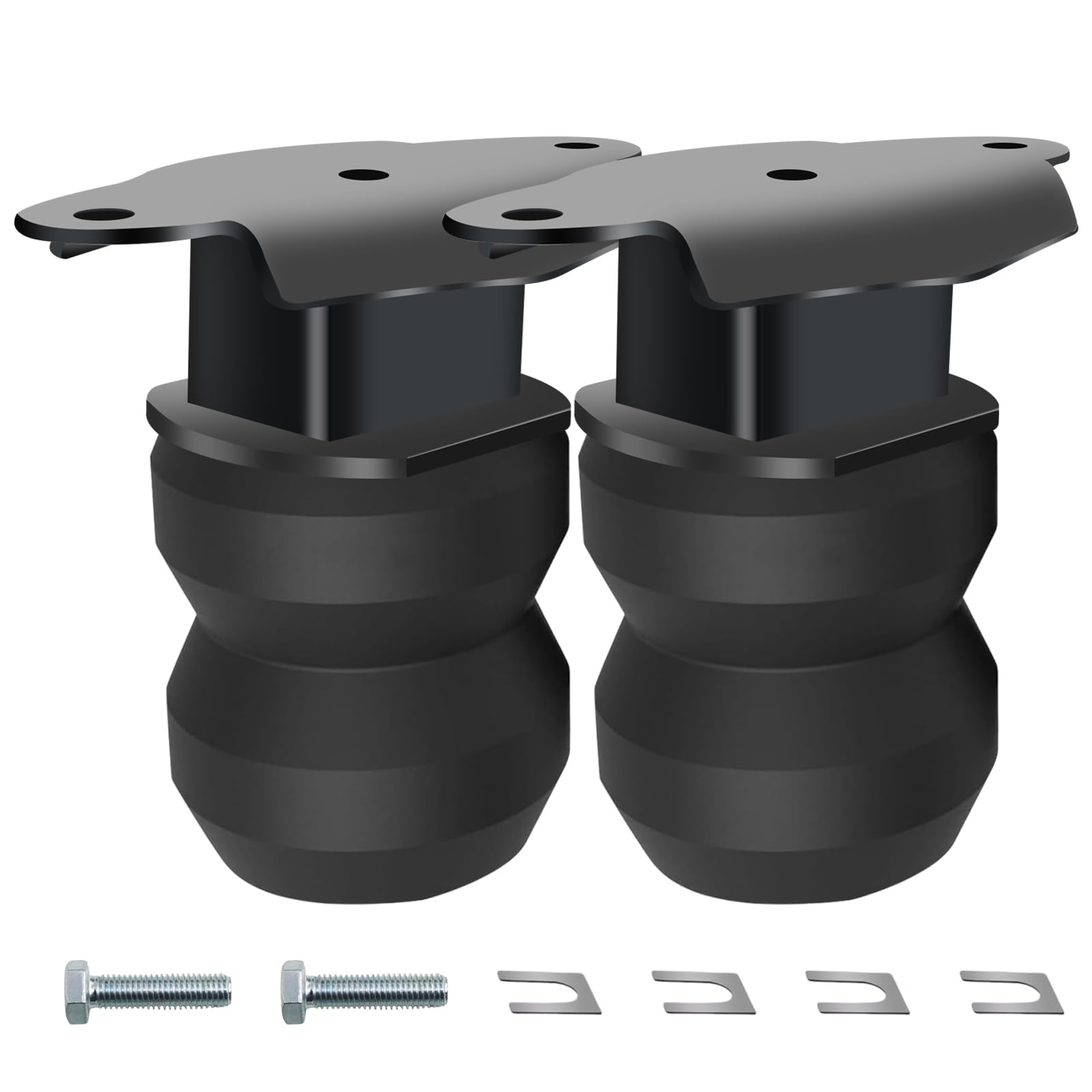 Photo 1 of Upgraded FR250SDJ Rear Bump Stop Rubber, Super Duty SES, Fit for Ford F-250 (2017-Present), Replace for Timbren Rear Air Helper Springs Kit