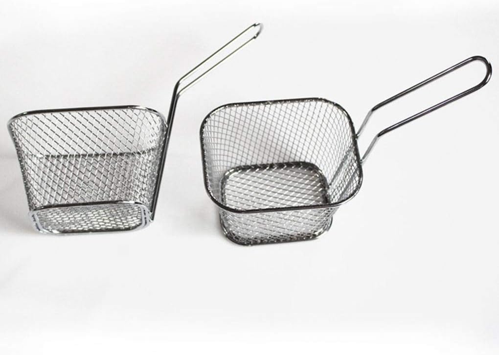 Almacenamiento y organización Vkospy Mini Patatas Fritas Las cestas de