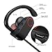 Bestfy Bluetooth Headphones, Wireless Sports Earphones, CVC 6.0 Noise Reduction, Soft Fit, 8 Hrs Talk Time for IOS, Android Smartphones, Tablets and More