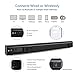Soundbar, AKIXNO 3 EQ Mode 20W Home Theater Audio Speaker for TV, Wired & Wireless Bluetooth Stereo Sound Bar, Optical/RCA/Line-in Connection, Wall Mountable, Remote Control – 24-Inchthumb 3
