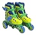 PlayWheels Teenage Mutant Ninja Turtles Convertible 2-in-1 Skates, Junior Size 6-9