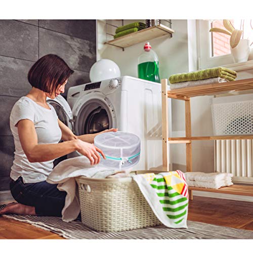 Plusmart Bra Laundry Bag, Mesh Laundry Bag for Delicates, Bra Washing Bag for D to G Cup,3 Pack