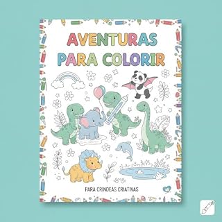 Livro Aventuras para colorir: Mundo colorido