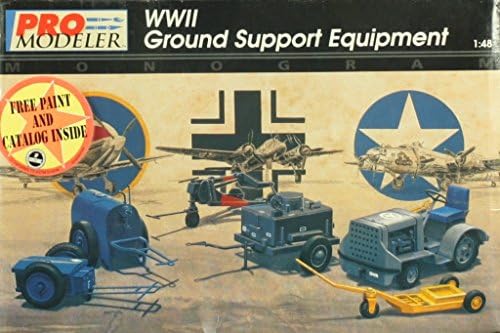 Pro Modeler / Monogram 1:48 WWII Ground Support Equipment Plastic Diorama #5930