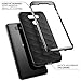 LG G6 Case, Clayco Helios Series Premium Hybrid Protective Case for LG G6 2017 Release, Retail Package (Black)