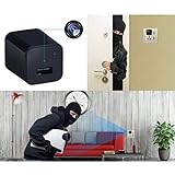 Hidden Spy Camera 1080P HD USB Wall Charger For Use In Security Surveillance or as a Mini Nanny Cam by Arena Club