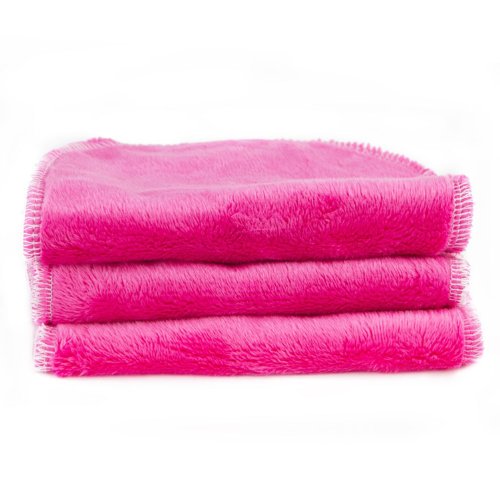 Blooming Bath - Petals Washcloths / Towels (Hot Pink - 3 Pack)